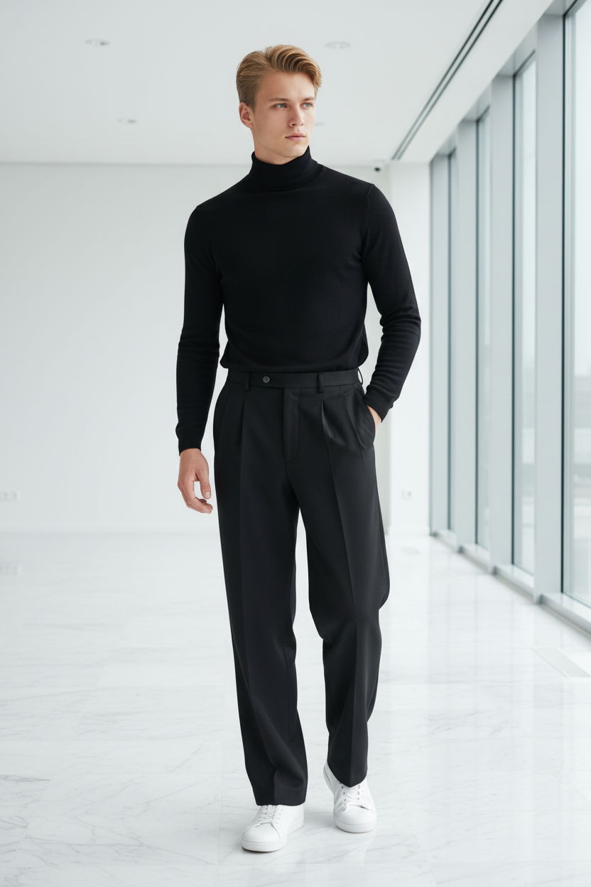 Black Trouser Luxury