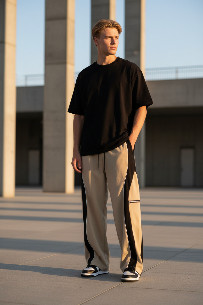 Color Block Jogger Lifestyle
