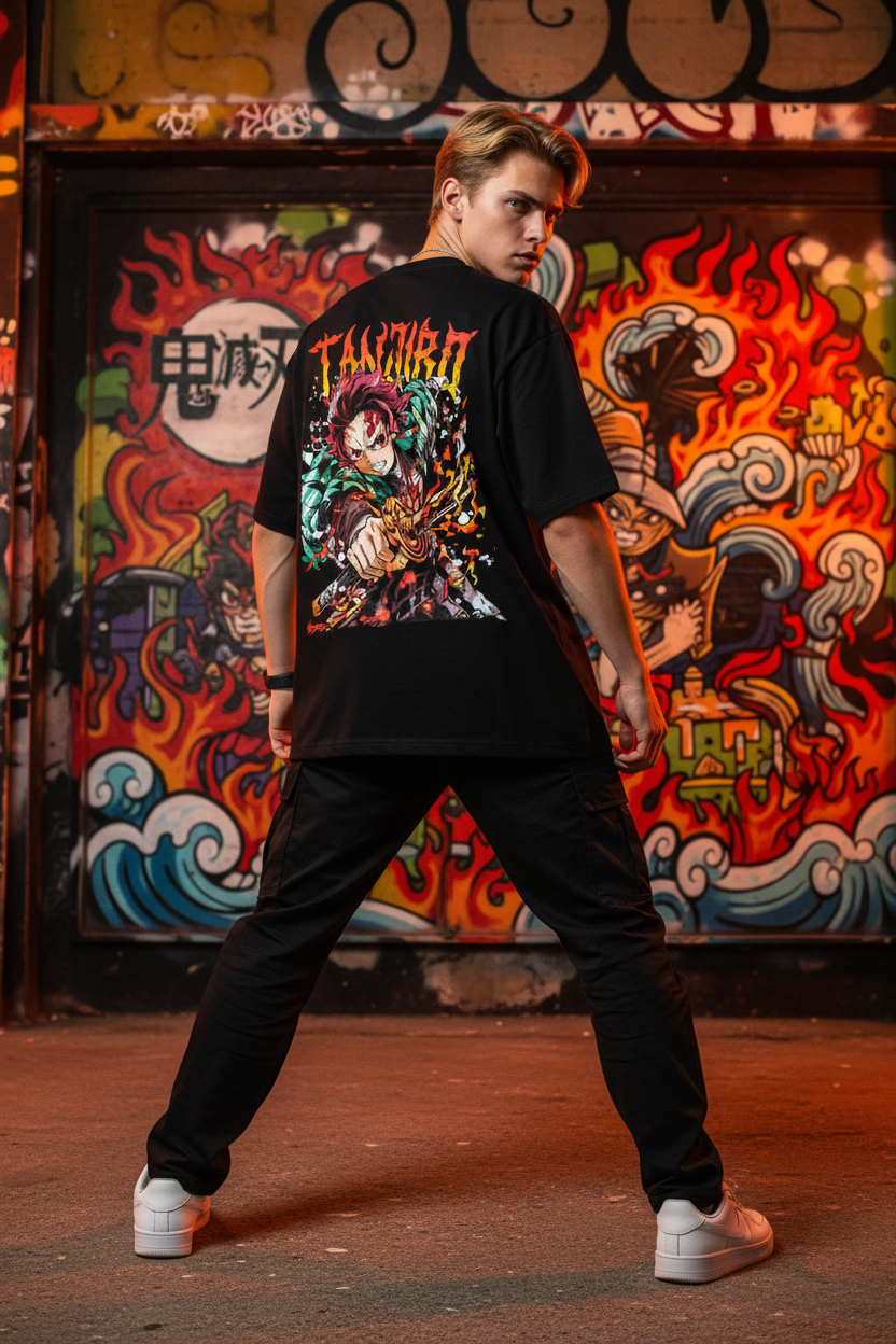Tanjiro Graffiti