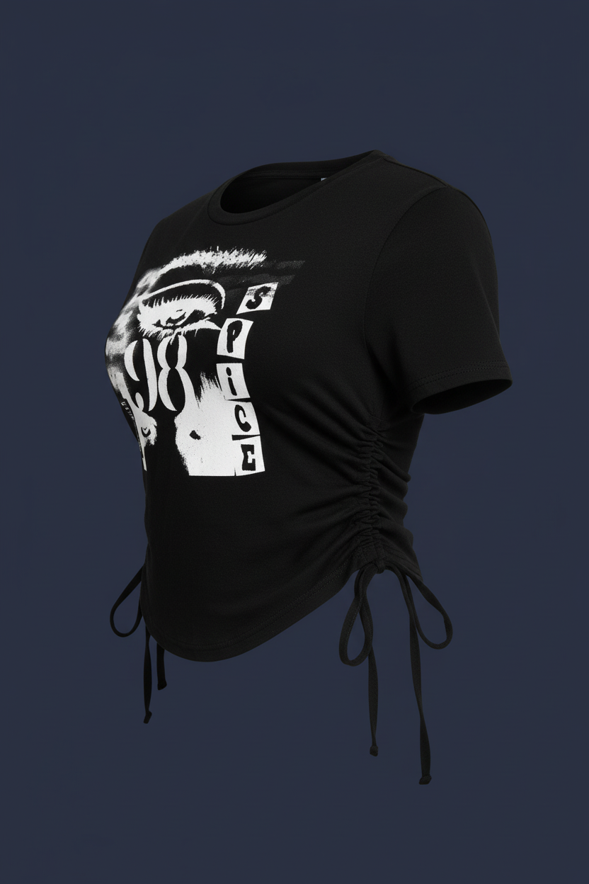 3/4 angle navy background