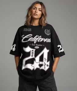 Old English Oversized Graphic T-Shirt (California 24)