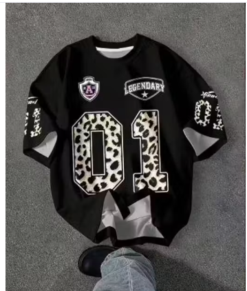 Legendary 01 Oversized T-Shirt – Black