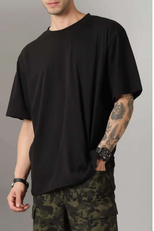 Essential Oversized T-Shirt – Black