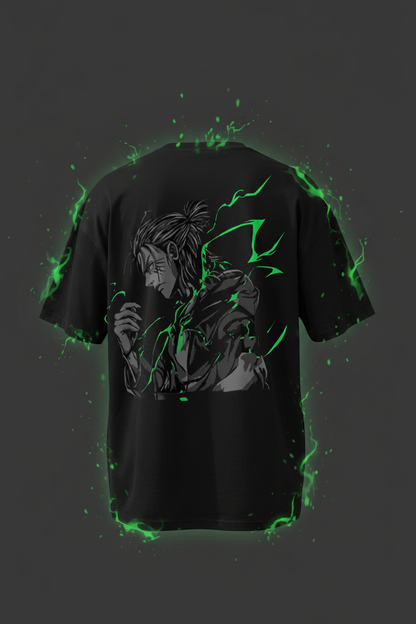 Anime Green Back