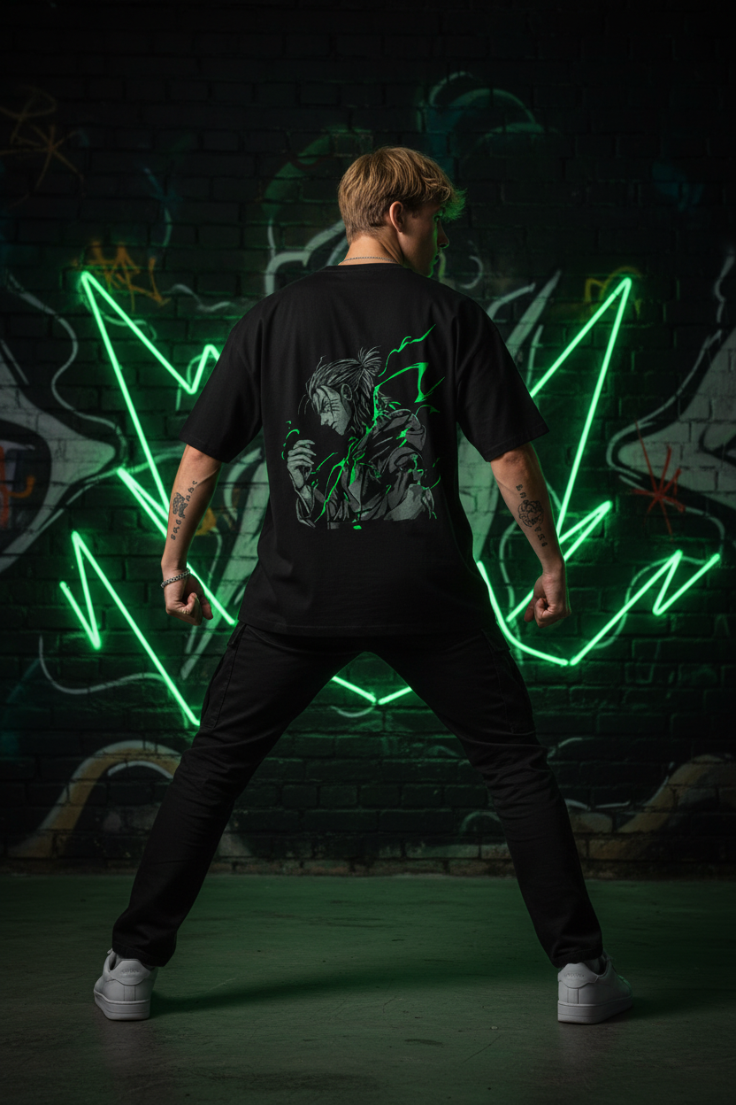 Anime Green Graffiti