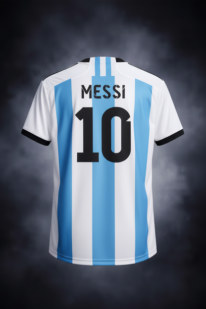Argentina Messi Back