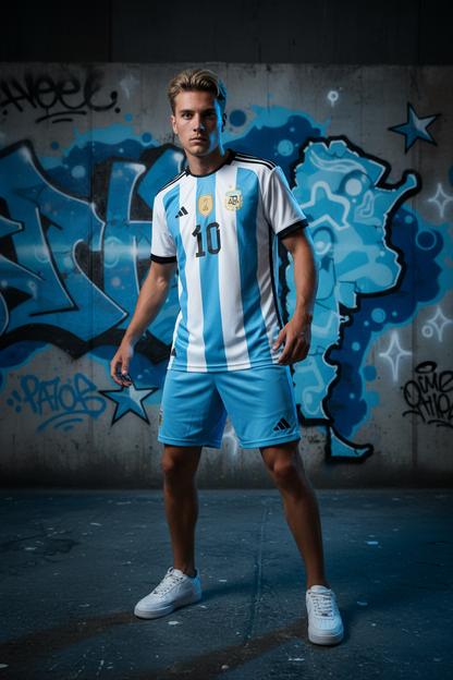 Argentina Messi Graffiti