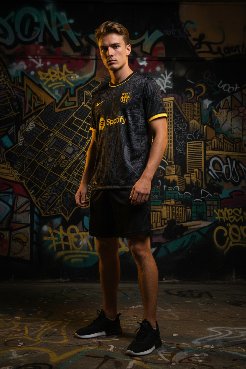 Barca Black Spotify Graffiti