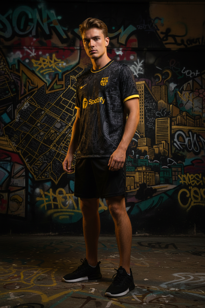Barca Black Spotify Graffiti