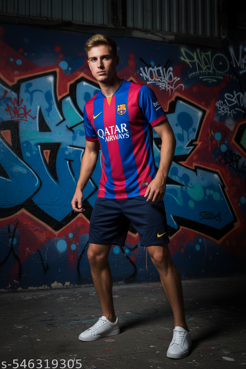 Barca Neymar Jersey Graffiti