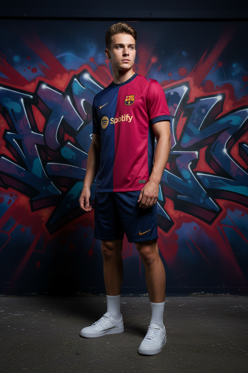 Barca Spotify Split Graffiti