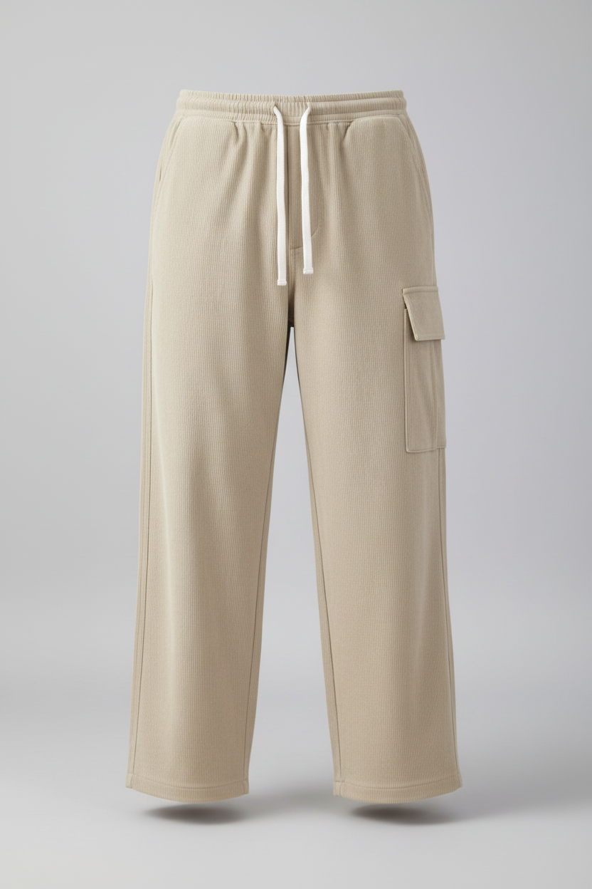 Beige Cargo Front