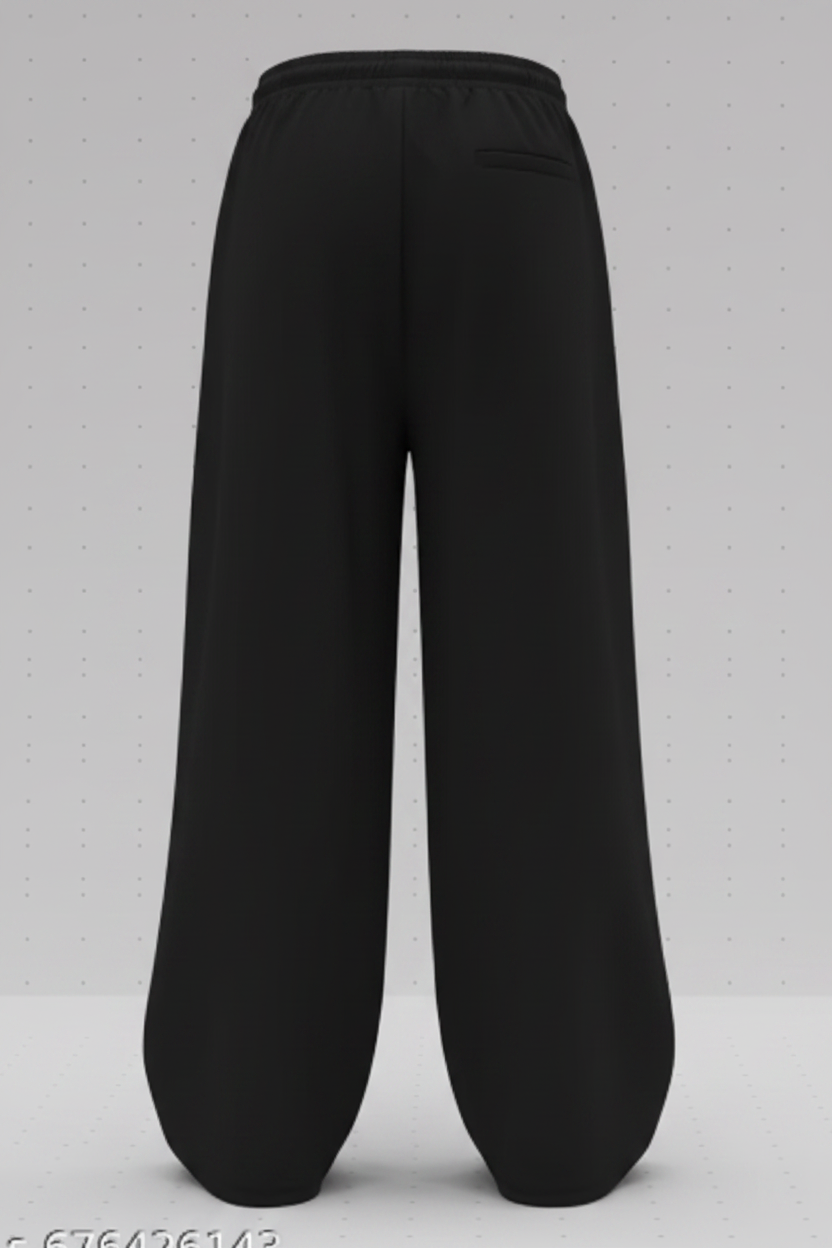 Black Palazzo Back