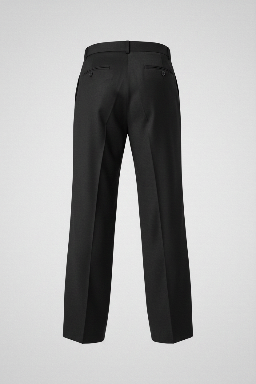 Black Trouser Back