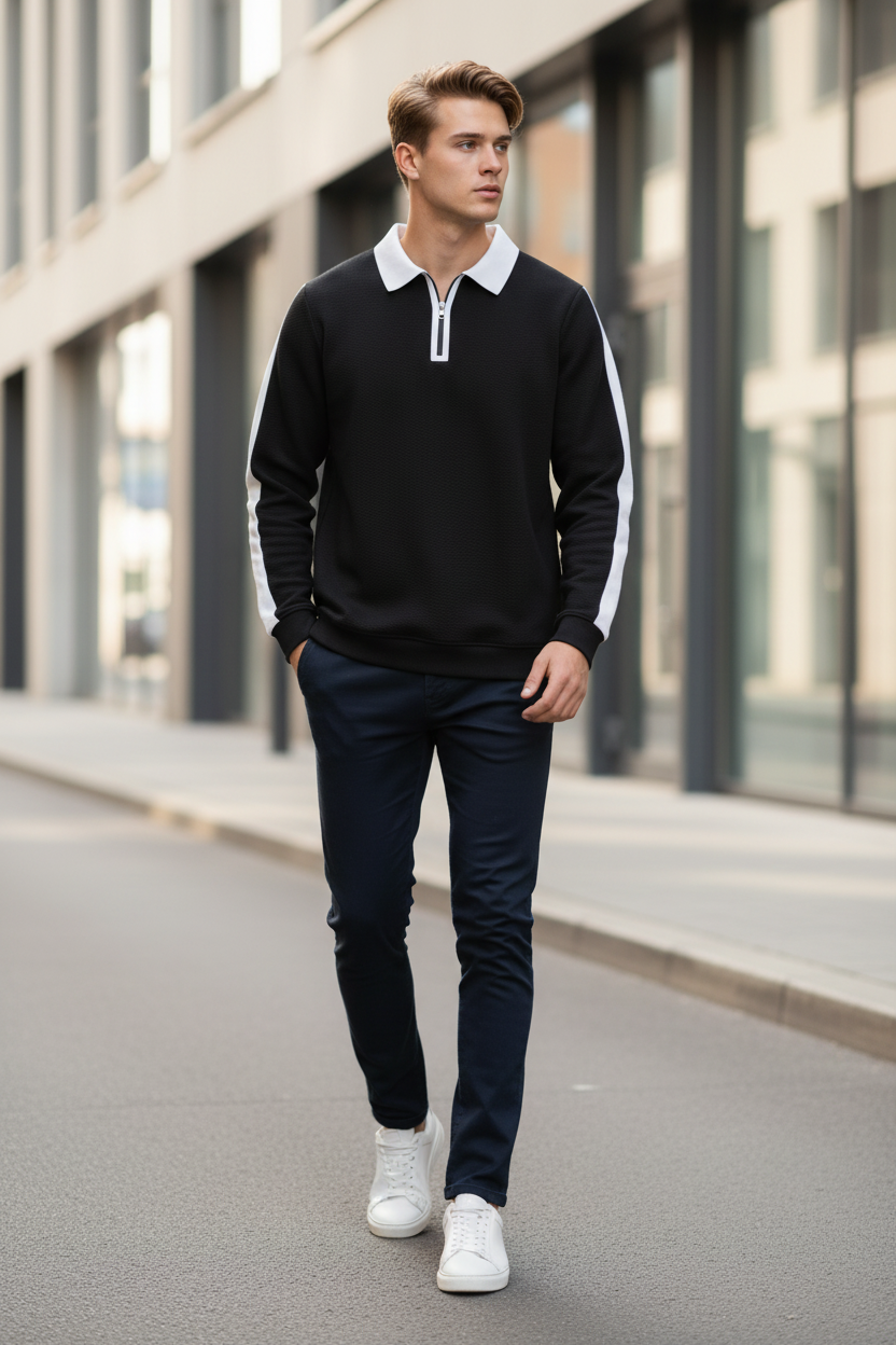 Black Waffle Polo Street