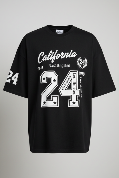 California 24 Tee Ghost Front