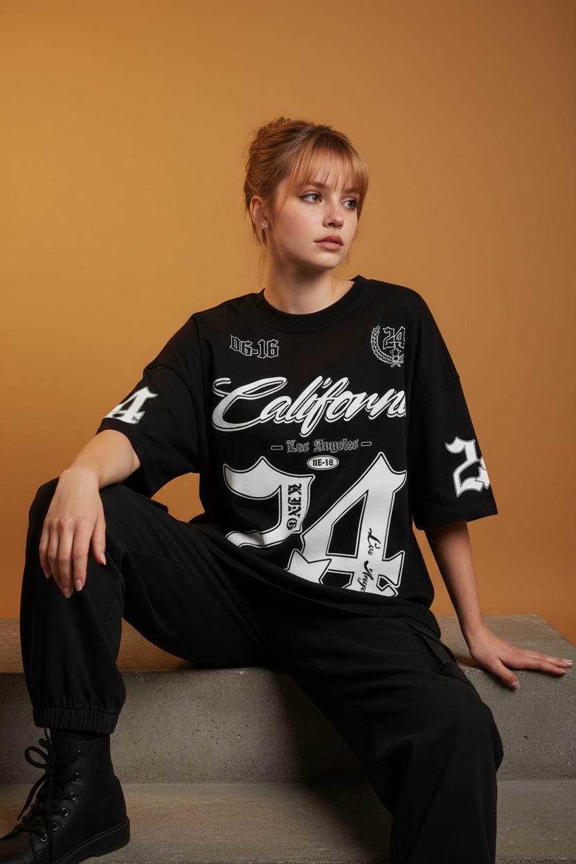 California 24 Tee Model Amber
