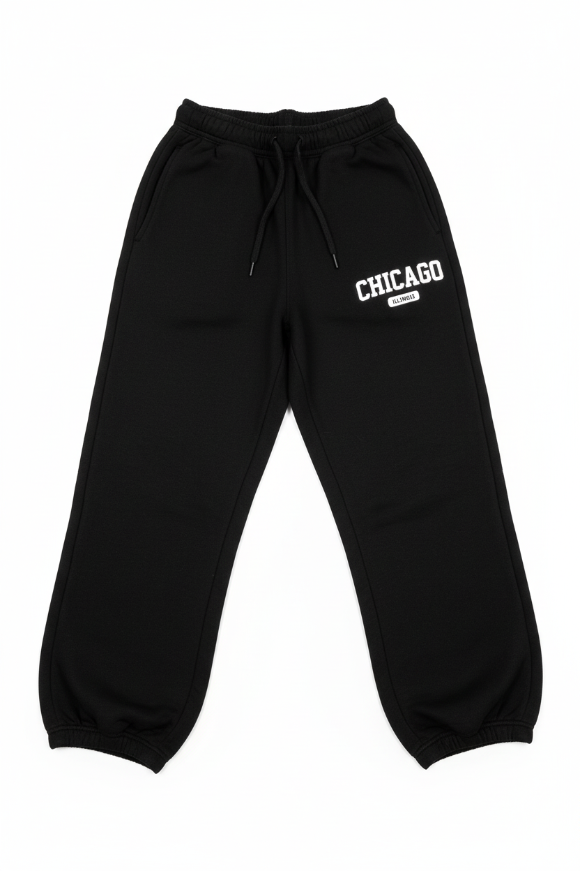 Chicago Sweatpants Flat Lay