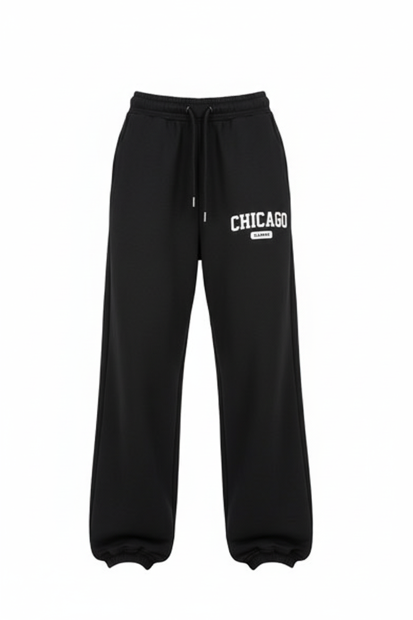 Chicago Sweatpants Front Ghost Mannequin