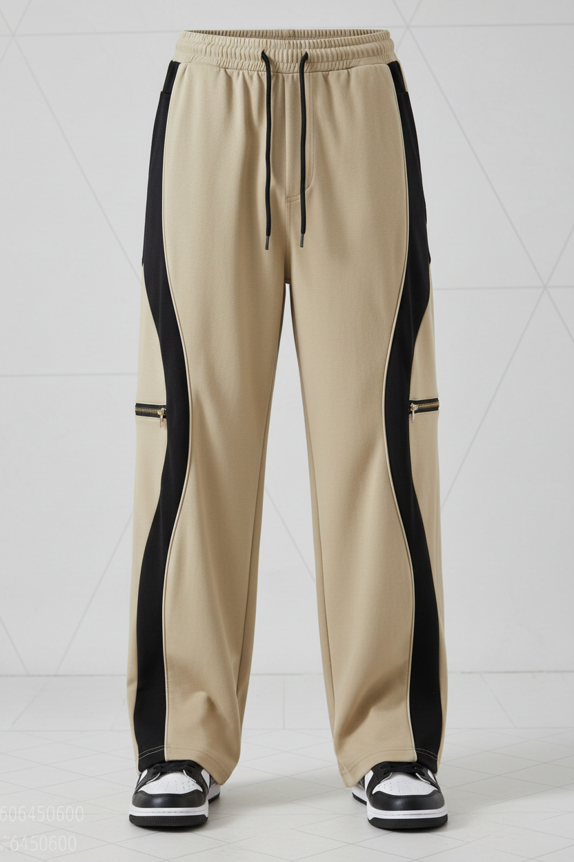 Color Block Jogger Front