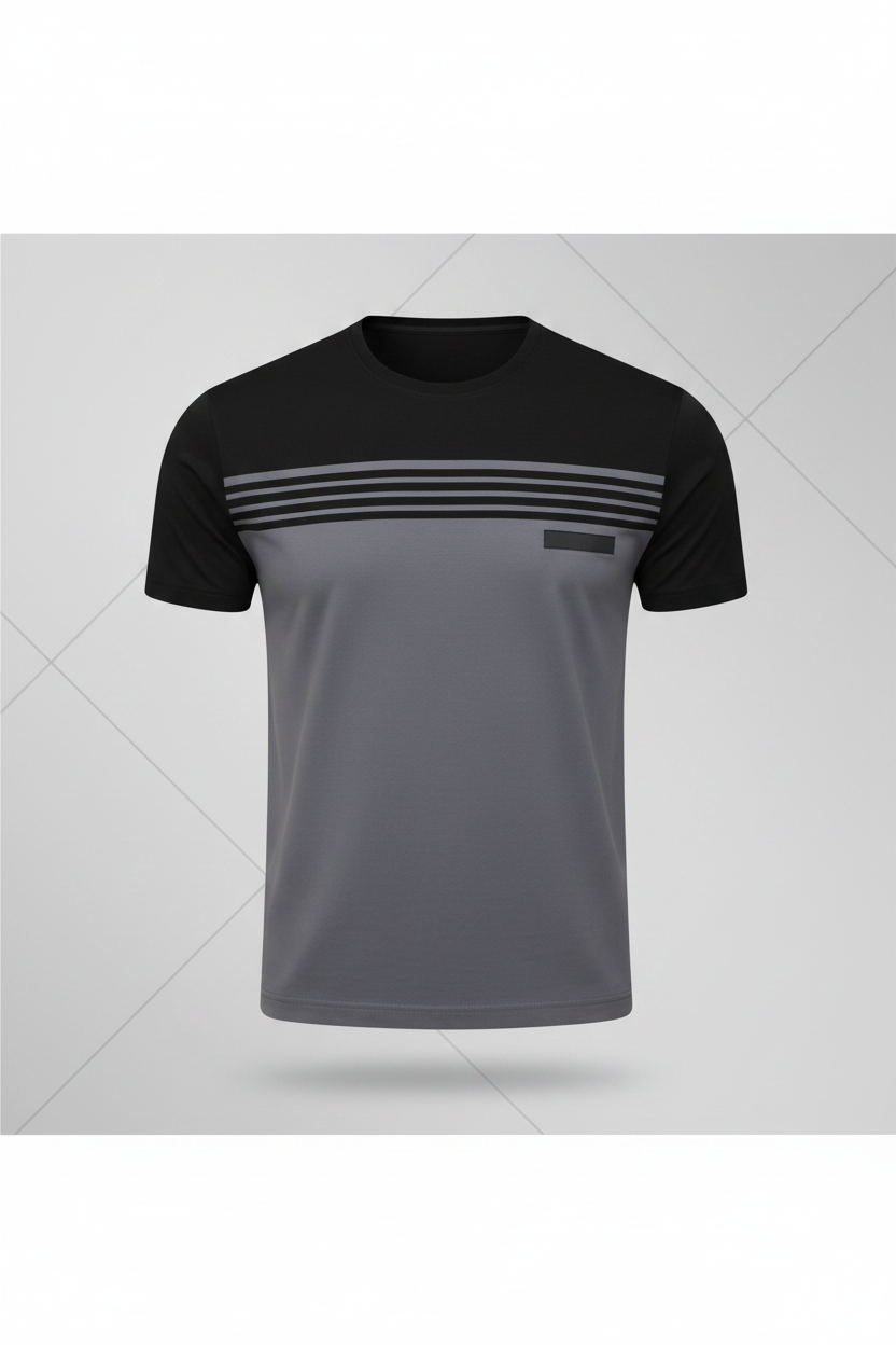 Color Block Tee Front