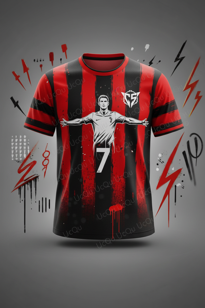 CR7 Graphic Jersey Front