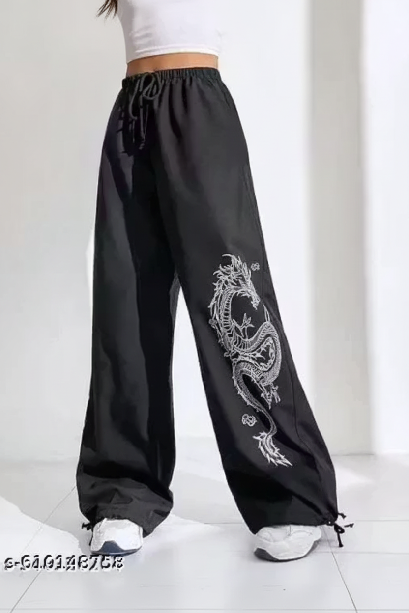 Dragon Parachute Pants - Front