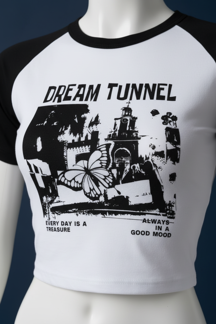 Dream Tunnel - Navy BG Detail