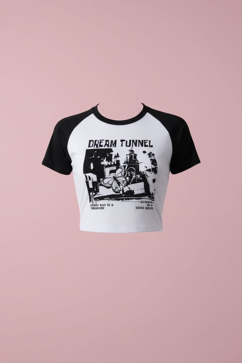 Dream Tunnel - Pink BG Front