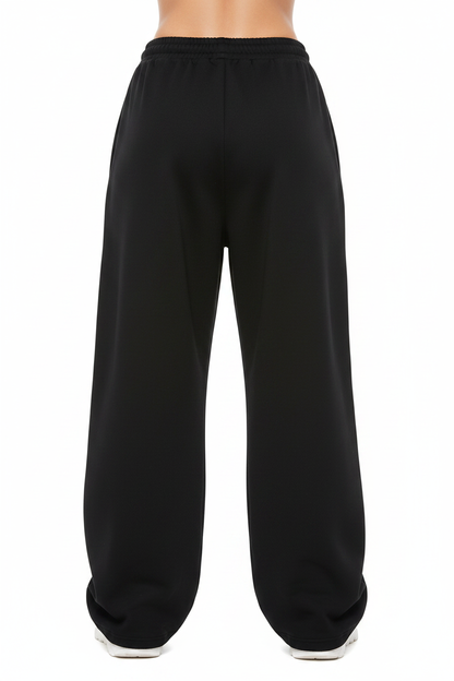 Peeking Kitty Paw Print Oversized Jogger