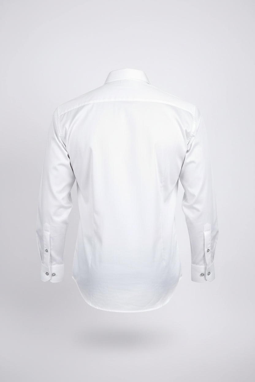 Essential White Full Sleeve Shirt