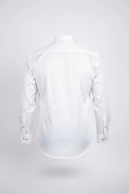 Essential White Full Sleeve Shirt