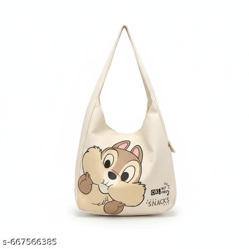 Ghost Mannequin Chipmunk Hobo Bag