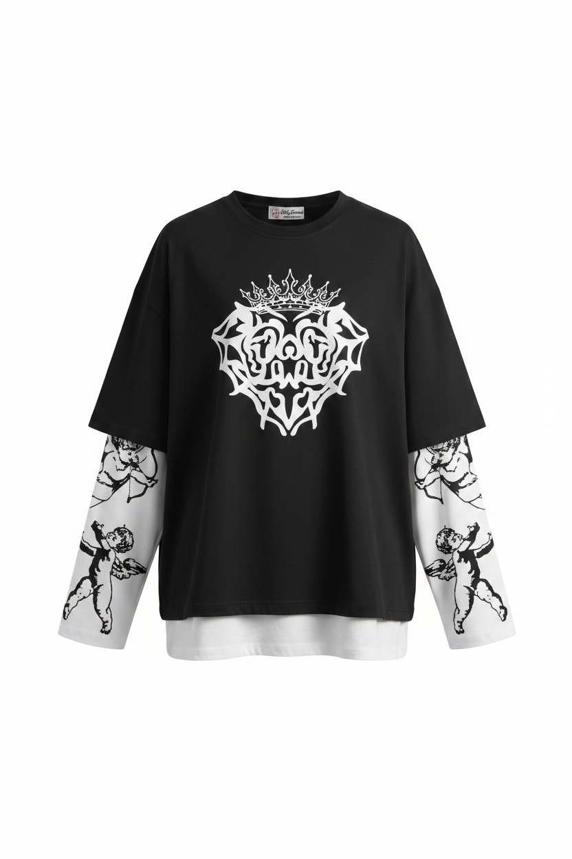 Gothic Heart Tee Front