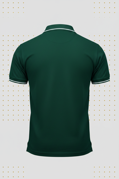 Green Royal Polo Back