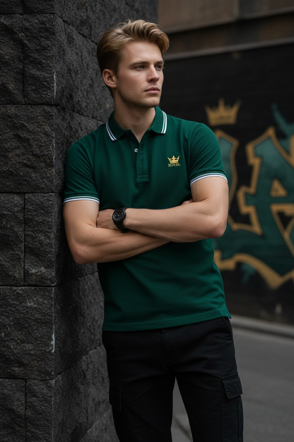 Green Royal Polo Graffiti