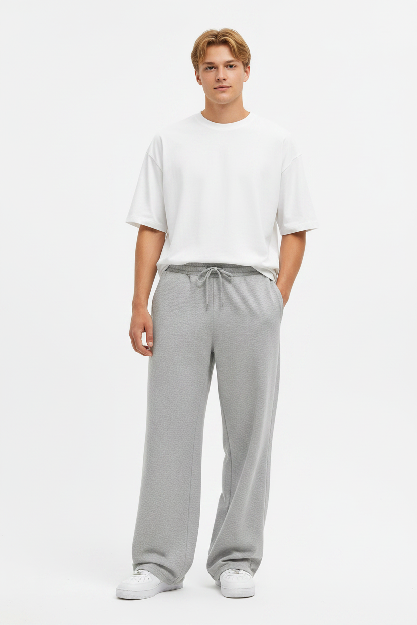 Grey Jogger Model Fixed