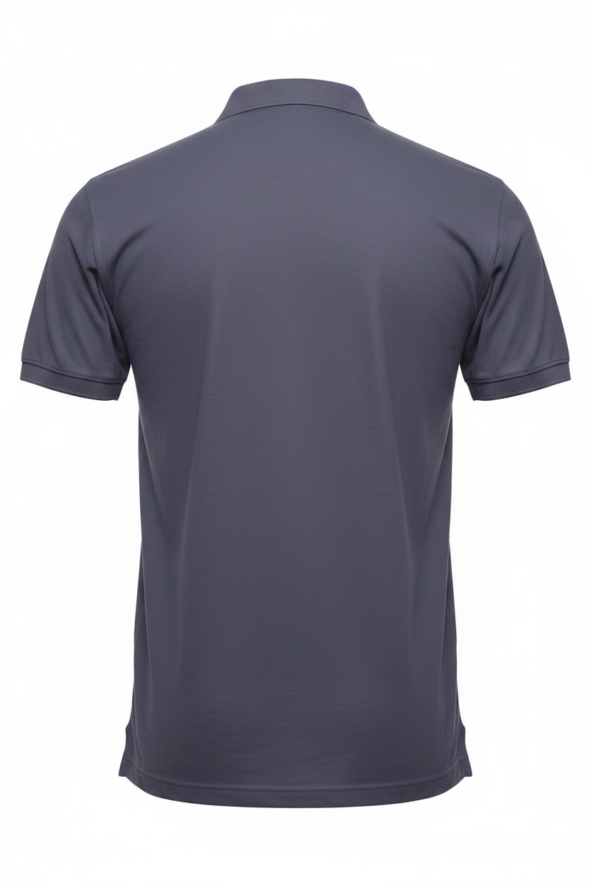 Grey Polo Back
