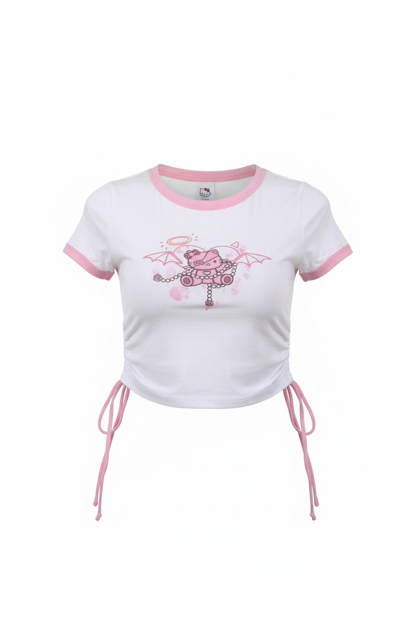 Hello Kitty Crop Tee – Front