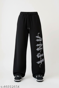 Baggy Wide-Leg Joggers