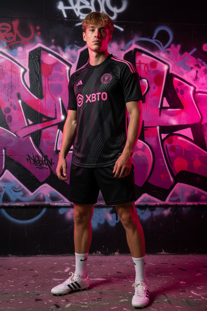 Inter Miami Messi Graffiti