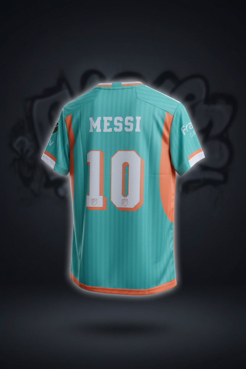 Inter Miami Teal Back