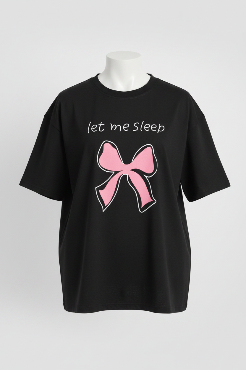 Let Me Sleep Ghost Mannequin Front