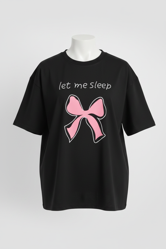 Let Me Sleep Ghost Mannequin Front