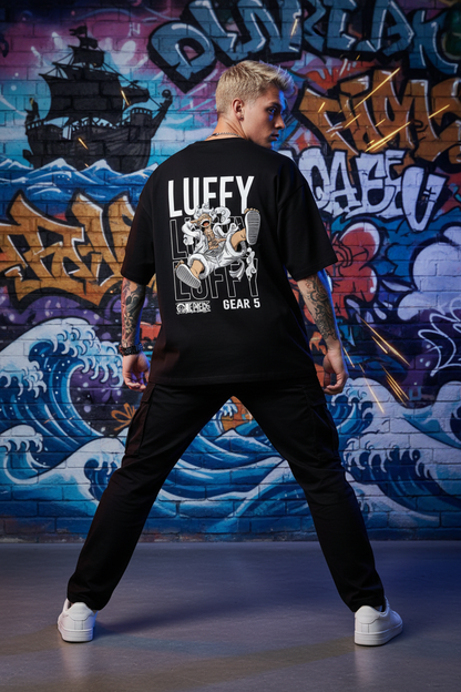 Luffy Graffiti Back Fixed