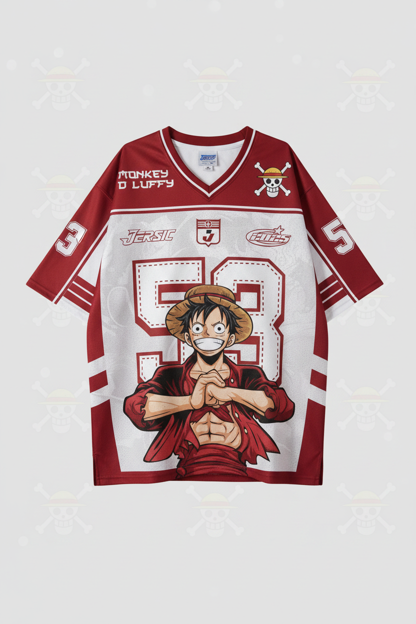 Luffy Red Jersey Front