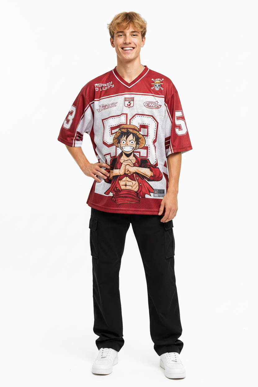 Luffy Red Jersey Model