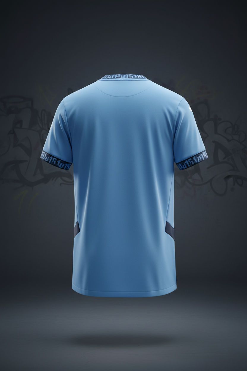 Man City Jersey Back