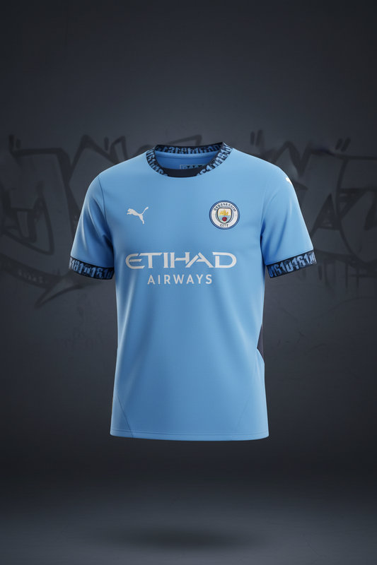 Man City Jersey Front