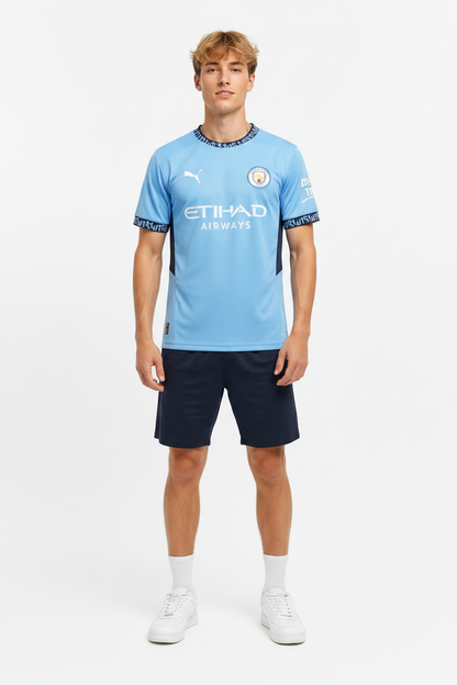 Man City Jersey Model